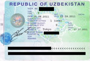 visa Uzbekistan