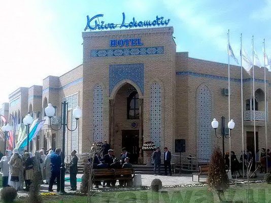 lokomotiv hotel Khiva